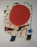 Joan Miró - Sol rojo  - Tamaño XL