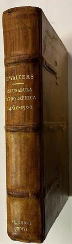 Leo Olschki - Incunaboli Tipografici - 1500-1906, Antiek en Kunst, Antiek | Boeken en Bijbels