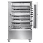 GGM Gastro | Gas kippengrill - 37,2kW - met 11 spiesen voor, Verzenden