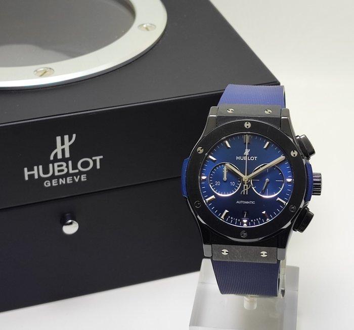Hublot - Classic Fusion Ceramic Blue Chronograph -, Sieraden, Tassen en Uiterlijk, Horloges | Heren