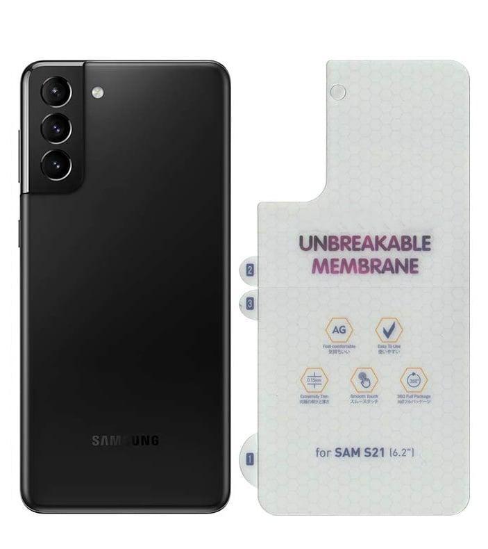 Galaxy S21 Premium 3D Curved Folie Achterkant Protector, Telecommunicatie, Mobiele telefoons | Hoesjes en Frontjes | Samsung, Nieuw