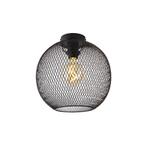 Moderne plafondlamp zwart 30 cm - Mesh Ball, Nieuw, Overige materialen, Modern