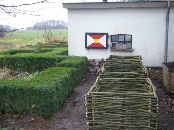 buxushaag vervangen |wilgentenen | wilgentenenborder  wilgen beschikbaar voor biedingen