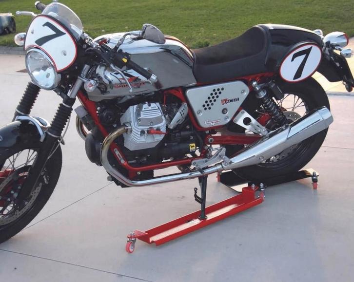 Elevate LV8 Motormover compleet met zijstandaard verlengstuk, Motoren, Accessoires | Overige, Nieuw, Verzenden