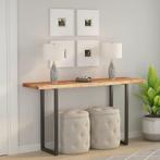 Tafelblad Acacia 120x40cm - Retourdeal - 35% Korting!, Minder dan 50 cm, 100 tot 150 cm, Rustic, Nieuw