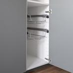 Keukenlade - Telescopische lade - 60 cm - RVS - Arebos®, Huis en Inrichting, Verzenden, Nieuw