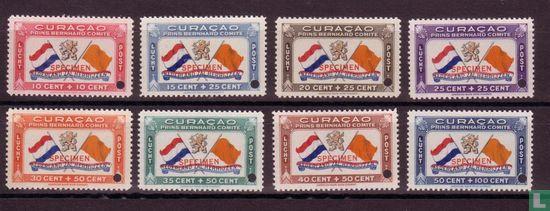 Curaçao - Prins Bernhardfonds - 1941, Postzegels en Munten, Postzegels | Nederlandse Antillen en Aruba, Postfris, Verzenden