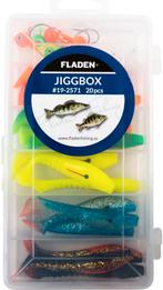 Fladen Minnow shad jigs in tackle box 80mm, 20pcs, Watersport en Boten, Verzenden, Nieuw, Overige typen