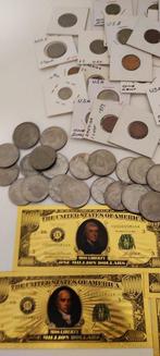 Verenigde Staten. 143 items (Zonder Minimumprijs), Postzegels en Munten