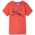 vidaXL Kindershirt 140 lichtrood, Verzenden, Nieuw