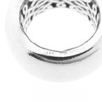 Brede zilveren ring (robuuste ring, 925, Zilveren Ringen), Sieraden, Tassen en Uiterlijk, Ringen, Gebruikt, Overige kleuren, Ophalen of Verzenden