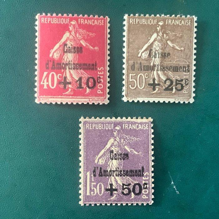 Frankrijk 1930 - Caisse D’Amortiseement IV - Yvert 266/268, Postzegels en Munten, Postzegels | Europa | Frankrijk