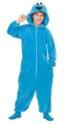 Onesie Koekiemonster Kostuum Kind Licentie, Ophalen of Verzenden, Nieuw