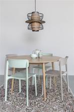Eettafel - Pleun - 100 cm - Naturel - House of Rebels, Huis en Inrichting, Verzenden, Nieuw