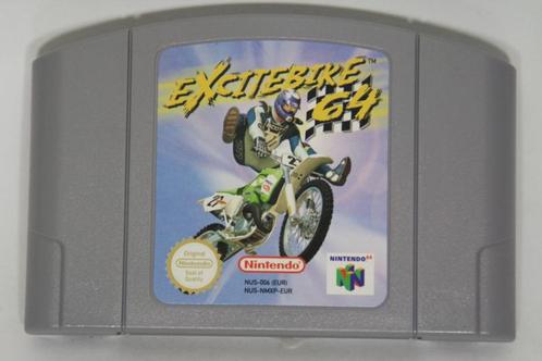 Excitebike 64 (EUR) (Nintendo 64 Cartridges, Nintendo 64), Spelcomputers en Games, Games | Nintendo 64, Gebruikt, Ophalen of Verzenden
