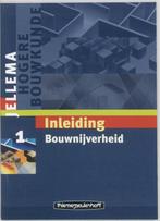 9789006950403 Jellema / 1 Inleiding Bouwnijverheid, Boeken, Verzenden, Zo goed als nieuw, I.R. Pijpers