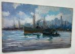 Juriaan M. Beek (1879-1965) - Havengezicht, Antiek en Kunst