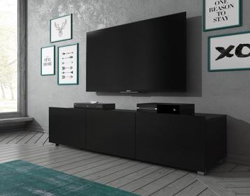 TV-Meubel Mat Zwart - Hangend of staand - 150x32x43 cm beschikbaar voor biedingen