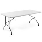 Inklapbare Buffettafel | CATERING | Kunststof/Metaal | Wit, Verzenden, Nieuw in verpakking
