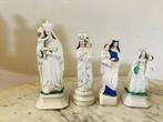 9 statues religieuse et 2 bénitier.......NO RESERVE....... -, Antiek en Kunst