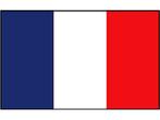 Franse boot vlag 20 x 30 cm, Nieuw, Ophalen of Verzenden
