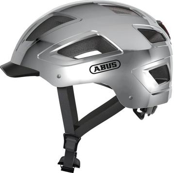 Abus Hyban 2.0 stadsfietshelm - Signal Silver XL beschikbaar voor biedingen