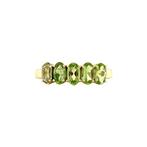 Josephine ring 14 krt - Lime, Ophalen of Verzenden, Nieuw
