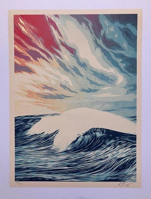 Shepard Fairey (OBEY) (1970) - Force of Nature, Antiek en Kunst, Kunst | Schilderijen | Modern