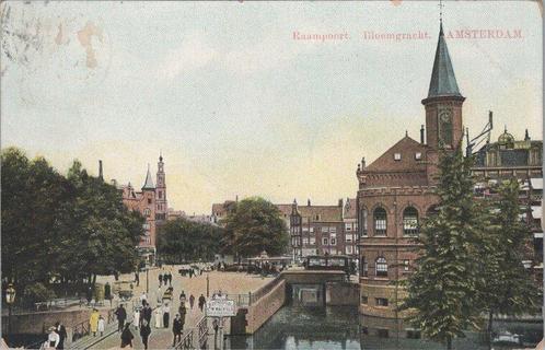 AMSTERDAM - Raampoort. Bloemgracht, Verzamelen, Ansichtkaarten | Nederland, Verzenden