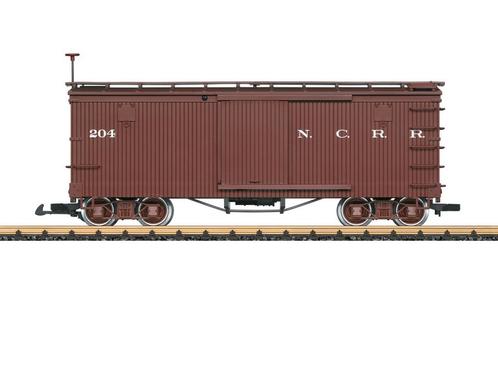 LGB 48676 NCRR Güterwagen, Metallrader, Hobby en Vrije tijd, Modeltreinen | Overige schalen, Overige typen, Nieuw, LGB, Analoog