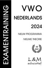 Examentraining Vwo Nederlands 2024 9789054894506, Zo goed als nieuw