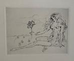 Salvador Dali (1904-1989) - Petit Nu - Poémes Secret by, Antiek en Kunst