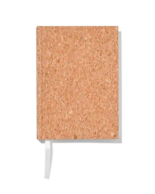 HEMA Notitieboek kurk blanco A6, Diversen, Agenda's, Nieuw, Verzenden