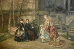G. Cornelis - French school, XIX-XX century - Victoriaans, Antiek en Kunst, Kunst | Schilderijen | Klassiek