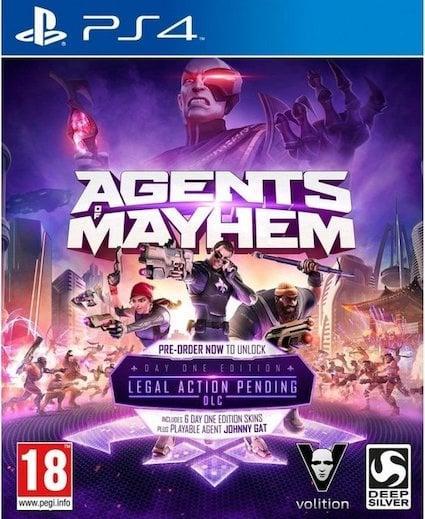 Agents of Mayhem (PS4 Games), Spelcomputers en Games, Games | Sony PlayStation 4, Zo goed als nieuw, Ophalen of Verzenden