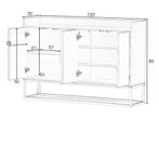 Modern Dressoir 4-Deurs – 120×30×80 cm Opbergkast, Huis en Inrichting, Keuken | Keukenelementen, Verzenden, Nieuw