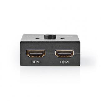 HDMI switch | Nedis | 2-poorts, Audio, Tv en Foto, Audiokabels en Televisiekabels, Nieuw, Verzenden