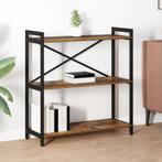 vidaXL Boekenkast Oud hout 80 x 30 x 83 cm Bewerkt hout, Huis en Inrichting, Kasten | Boekenkasten, Minder dan 50 cm, Verzenden