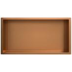 Wiesbaden Demis Inbouwnis - 30x60x10cm - Geborsteld Brons, Ophalen of Verzenden, Nieuw, Rvs