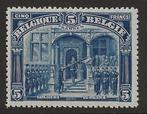 België 1915 - 5F Veurne - FRANKEN - goed gecentreerd -, Gestempeld