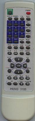 afstandsbediening Provision prdvd3100, Ophalen of Verzenden, Nieuw, Origineel