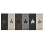 vidaXL Keukenmat wasbaar Stars 60x180 cm, Verzenden, Nieuw
