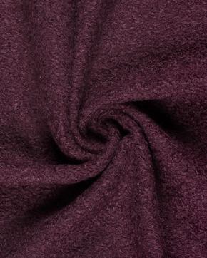 Polyester Bouclé Aubergine, Hobby en Vrije tijd, Stoffen en Lappen, Paars, Nieuw