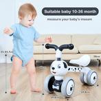 Loopfiets dalmatiër - 10 t/m 36 maanden - kinderfiets - wit, Kinderen en Baby's, Speelgoed | Buiten | Voertuigen en Loopfietsen