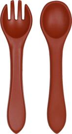 Tryco Dark Rust Siliconen Kinderbestek TR-392809, Verzenden, Nieuw