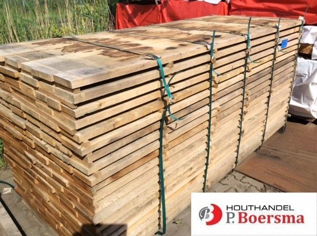 Eiken planken goedkoop., Doe-het-zelf en Verbouw, Hout en Planken, Eiken, 200 tot 250 cm, 25 tot 50 mm, Nieuw, Plank