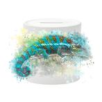 Spaarpot - Kameleon Aquarel NIEUW, Ophalen of Verzenden, Nieuw