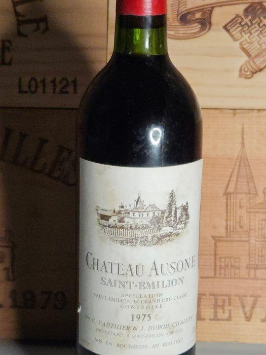 1975 Château Ausone - Pauillac 1er Grand Cru Classé A - 1, Verzamelen, Wijnen