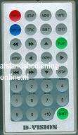 Afstandsbediening d-vision dvp-710, Ophalen of Verzenden, Nieuw, Origineel