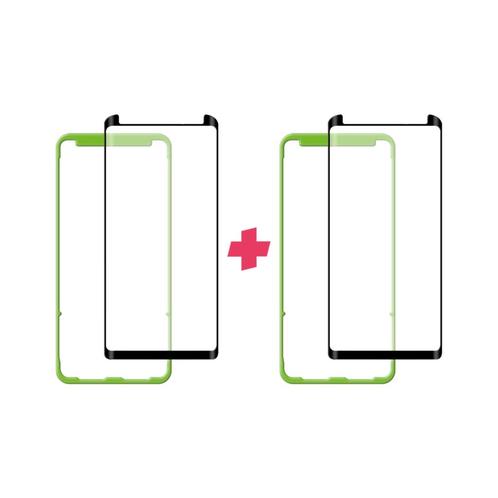 Gehard glas Hoesje voor Samsung Galaxy Note 8 Zwart, Telecommunicatie, Mobiele telefoons | Toebehoren en Onderdelen, Bescherming